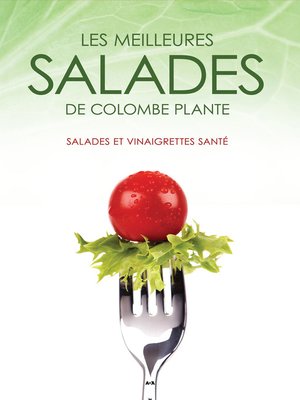 cover image of Les meilleures salades de Colombe Plante